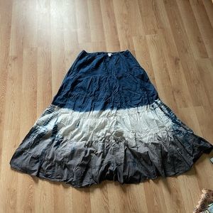 Relativity cotton ombré skirt size L